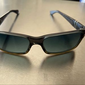 Persol Men”s Sunglasses #2803 Black/Smoke Frames w/ Blue Lenses